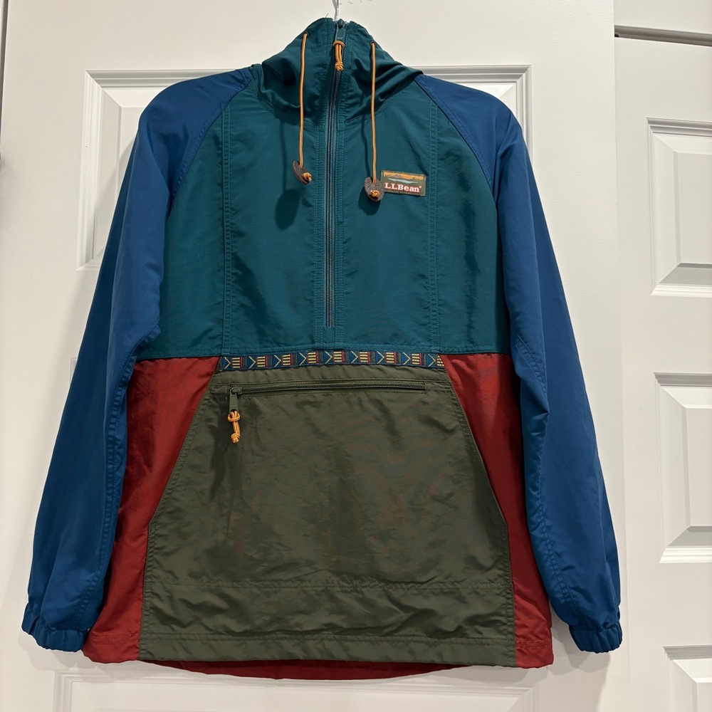 L.L. Bean Women's Mountain Classic Anorak Spruce Olive Women’s XS Jacket